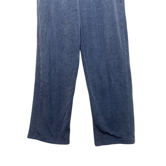 Lauren Ralph Lauren Fleece Sweater and Pants Set Womens Small Blue Preppy Cozy - Picture 15 of 16